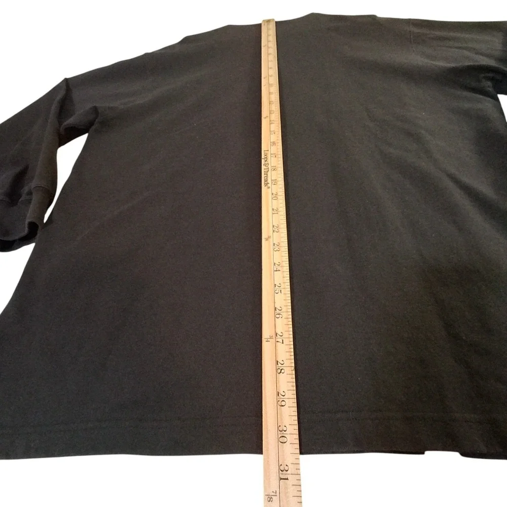 Vtg Polo Ralph Lauren Long Sleeve Rugby Shirt Mens L  Brown Striped Preppy Crest